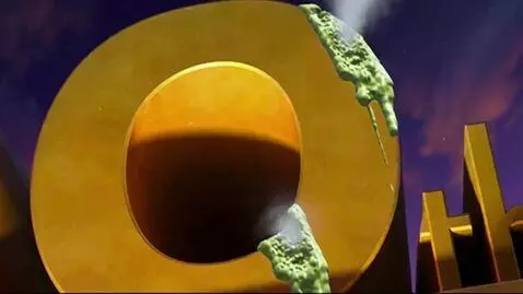 AI Video from prompt: 20th century fox logo destroy acid