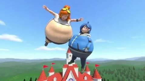 AI Video from prompt: High-quality 3D anime-style animation, cinematic