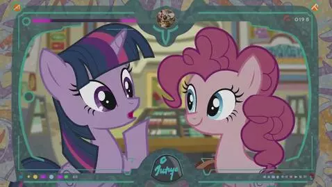 AI Video from prompt: Twilight Sparkle and Pinkie Pie are gonna play a