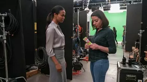 AI Video from prompt: An African American woman and a white American w