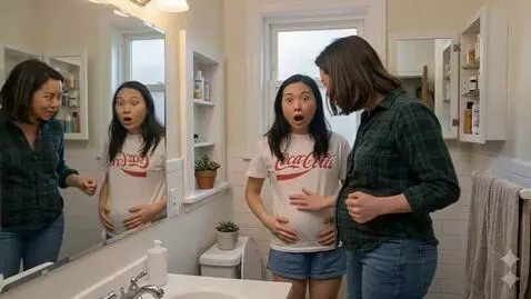 AI Video from prompt: An Asian American woman and a white American wom