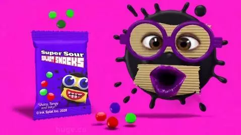 AI Video from prompt: a commercial about a product named "Super Sour S
