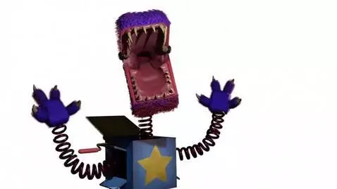 AI Video from prompt: Create a box boo turn into a blueberry inflation