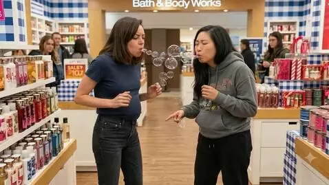 AI Video from prompt: A white American woman and an Asian American wom