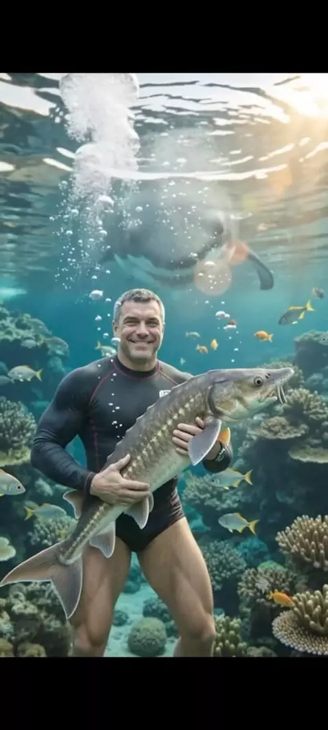 AI Video from prompt: A hyper-realistic cinematic underwater video in 