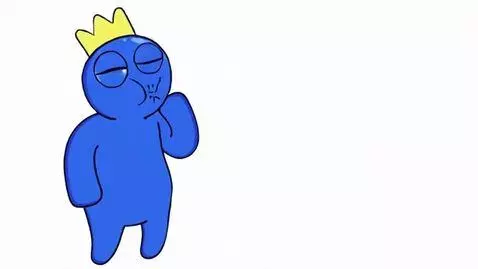 AI Video from prompt: Blue dropping blueberry blue says “hey is bluebe