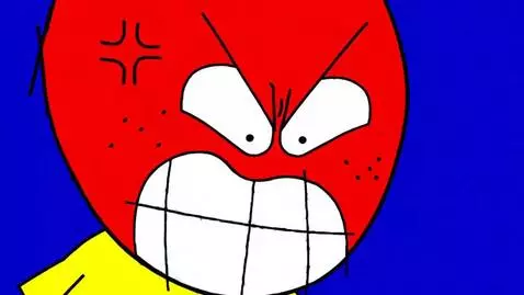AI Video from prompt: Zappy Gets Angriest,Turns Into Red Face,Zappy Sa