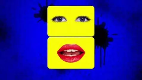 AI Video from prompt: Prompt: The background starts with dark blue wit