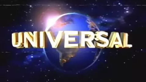 AI Video from prompt: Universal logo VHS version