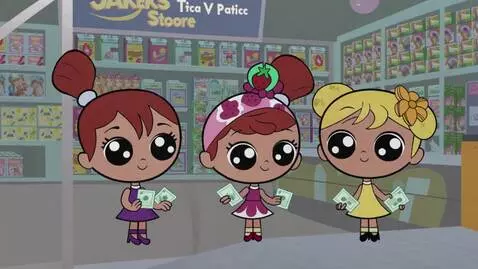 AI Video from prompt: Cherry Jam with three five dollar bills and four