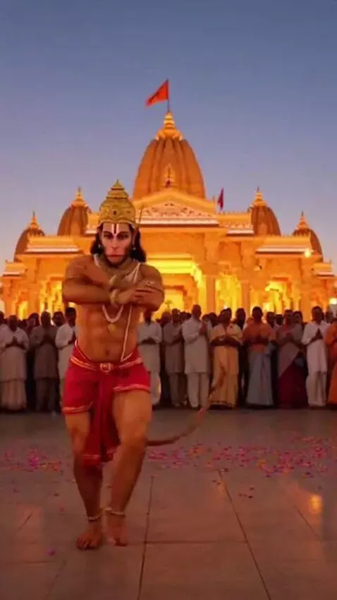 AI Video from prompt: Create a cinematic, ultra-realistic devotional v