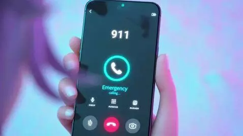 AI Video from prompt: 2 girls he calling 911 of all sprunki world