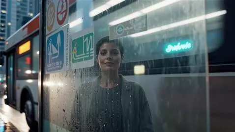 AI Video from prompt: Realistic, cinematic, 4k. A person standing in f