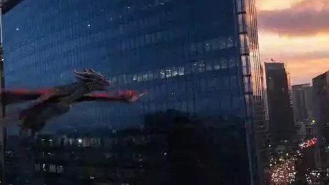 AI Video from prompt: Make it look like it's flying around the city of