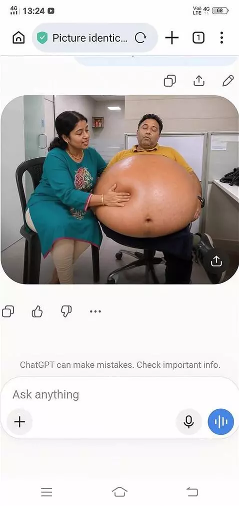 AI Video from prompt: Create a video where this lady has suddenly kept