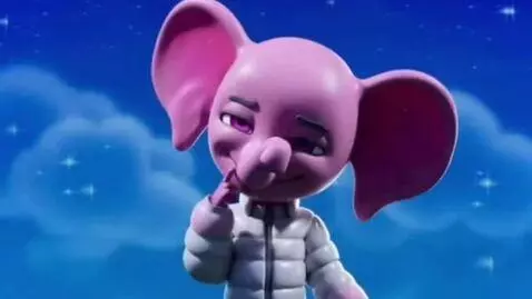 AI Video from prompt: Elephant becoming canny meme template