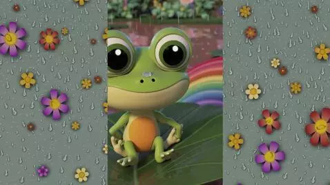 AI Video from prompt: Create an EXACTLY 20-second children’s nursery-r