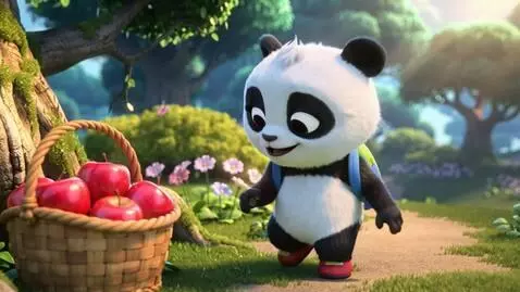 AI Video from prompt: **Create a cute high-quality 3D animated childre