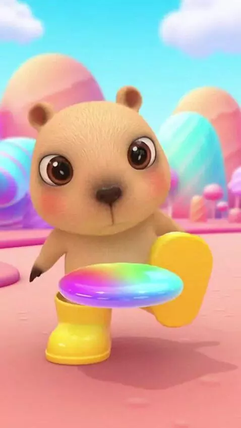 AI Video from prompt: Create an ultra-catchy 8-second animated kids vi