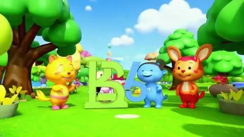 AI Video from prompt: Create an original colorful 3D cartoon preschool