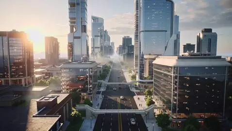 AI Video from prompt: A breathtaking cinematic aerial establishing sho