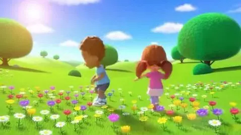 AI Video from prompt: Create a **20-second 3D animated children's nurs