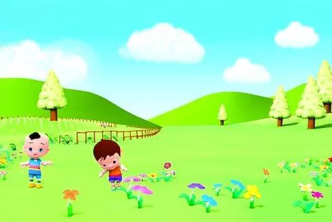 AI Video from prompt: Create a **20-second 3D animated children's nurs