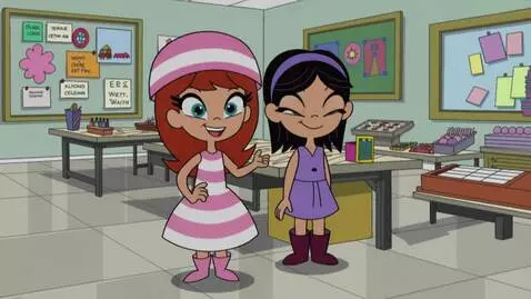 AI Video from prompt: Strawberry Shortcake and Cherry Jam are gonna dr