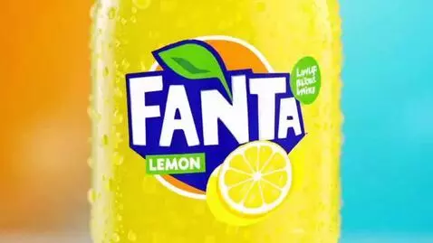 AI Video from prompt: jr fanta lemon commercial 2003 4;3 vhs effect