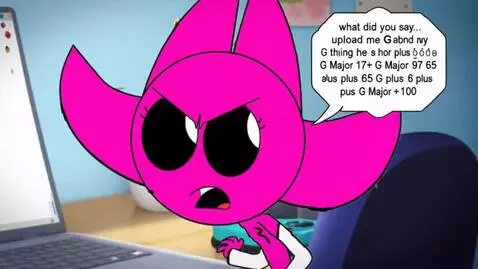 AI Video from prompt: (sugercat sit on chair going youtube and upload 