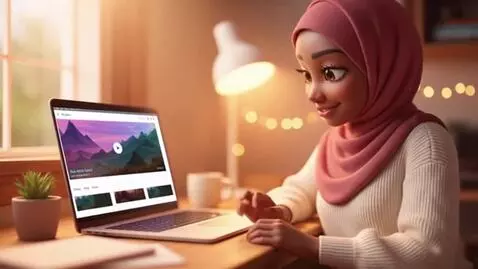 AI Video from prompt: Create a cute cinematic 3D animated vertical vid