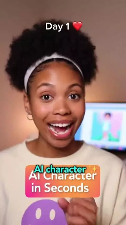 AI Video from prompt: “First, we’ll create an AI character. Then, we’l