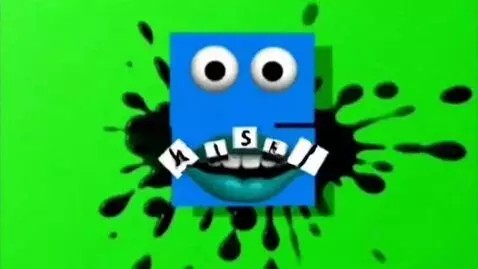 AI Video from prompt: Over a static green background, a black ink stai