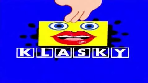 AI Video from prompt: A blue screen with a black ink, a hand spawning 