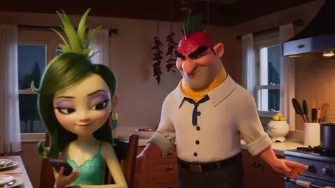 AI Video from prompt: THE PINEAPPLE MYSTERY  Genre: dramatic comedy / 