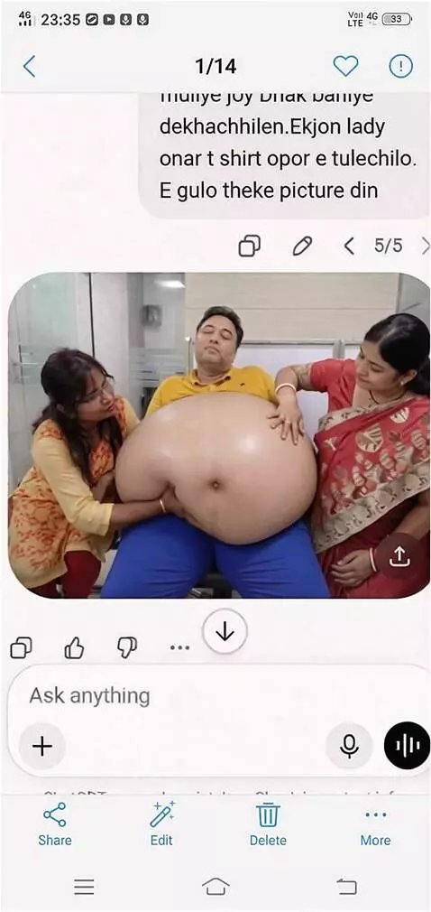 AI Video from prompt: Create a video where one lady has suddenly kept 