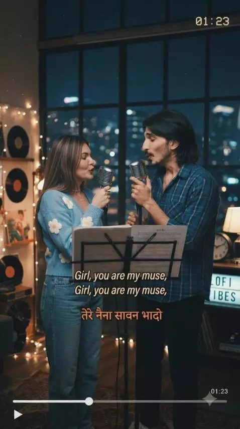 AI Video from prompt: Love song banao