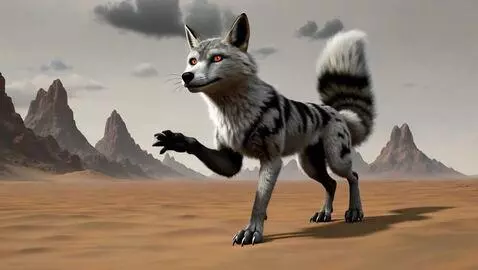 AI Video from prompt: Alpha fox conquers the world