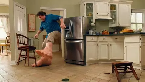 AI Video from prompt: Create a 5-second comedic live-action video in u