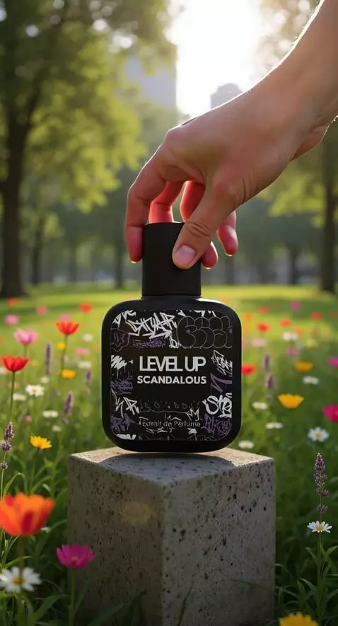AI Video from prompt: a close-up of a person’s hand holding a black sq