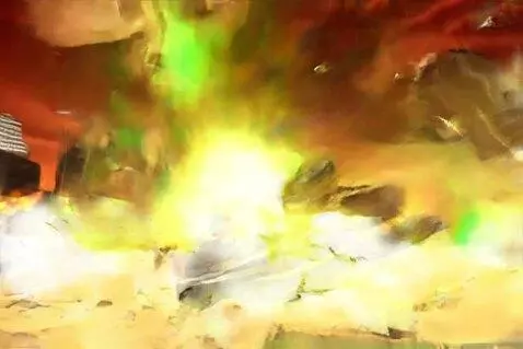 AI Video from prompt: A post-apocalyptic wasteland with destroyed skys