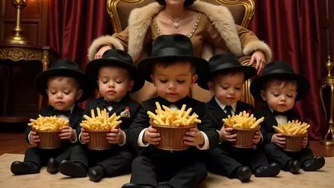 AI Video from prompt: The Dapper baby gangsters are back to bring the 
