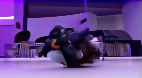 AI Video from prompt: Create a silly corporate pengu video with ResQ R