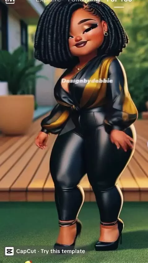 AI Video from prompt: Black and beautiful