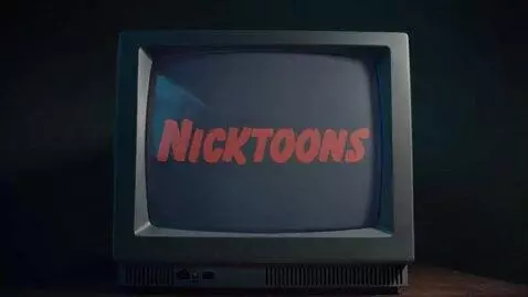 AI Video from prompt: NICKTOONS LOGO TV LOST EPISODE JUMPSCARE SPLATOO