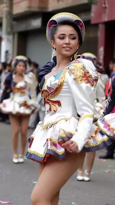 AI Video from prompt: The girl is dancing the jive and doing a Cuban h