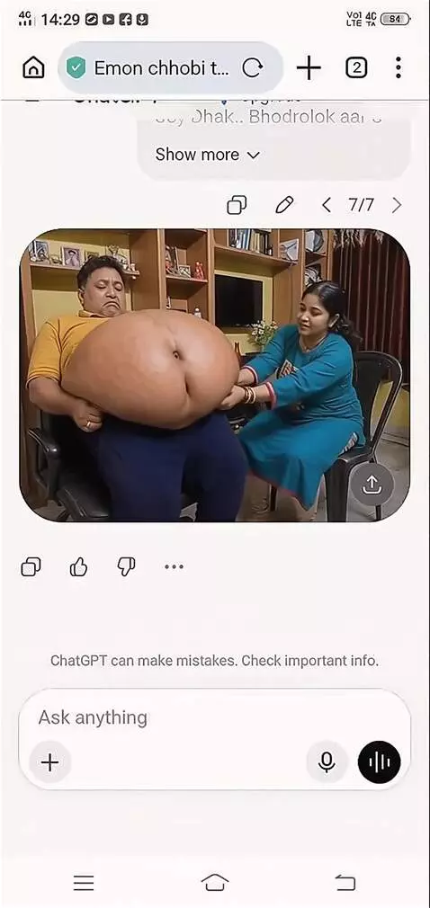 AI Video from prompt: Create a video where this lady is suddenly shaki