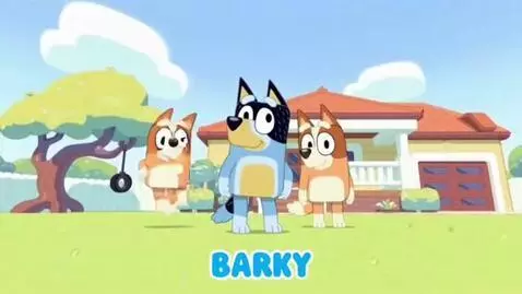 AI Video from prompt: Bluey Intro Theme Song