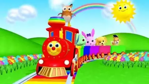 AI Video from prompt: The Rainbow Train   [Intro — Chug along!] All ab