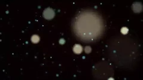 AI Video from prompt: A cinematic animated bokeh overlay consisting ON